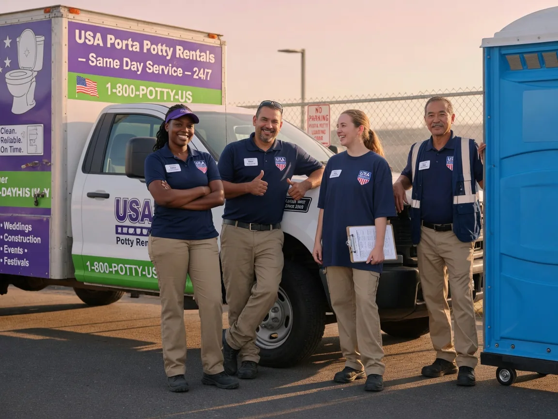 Porta Potty Rental company in Novice, TX